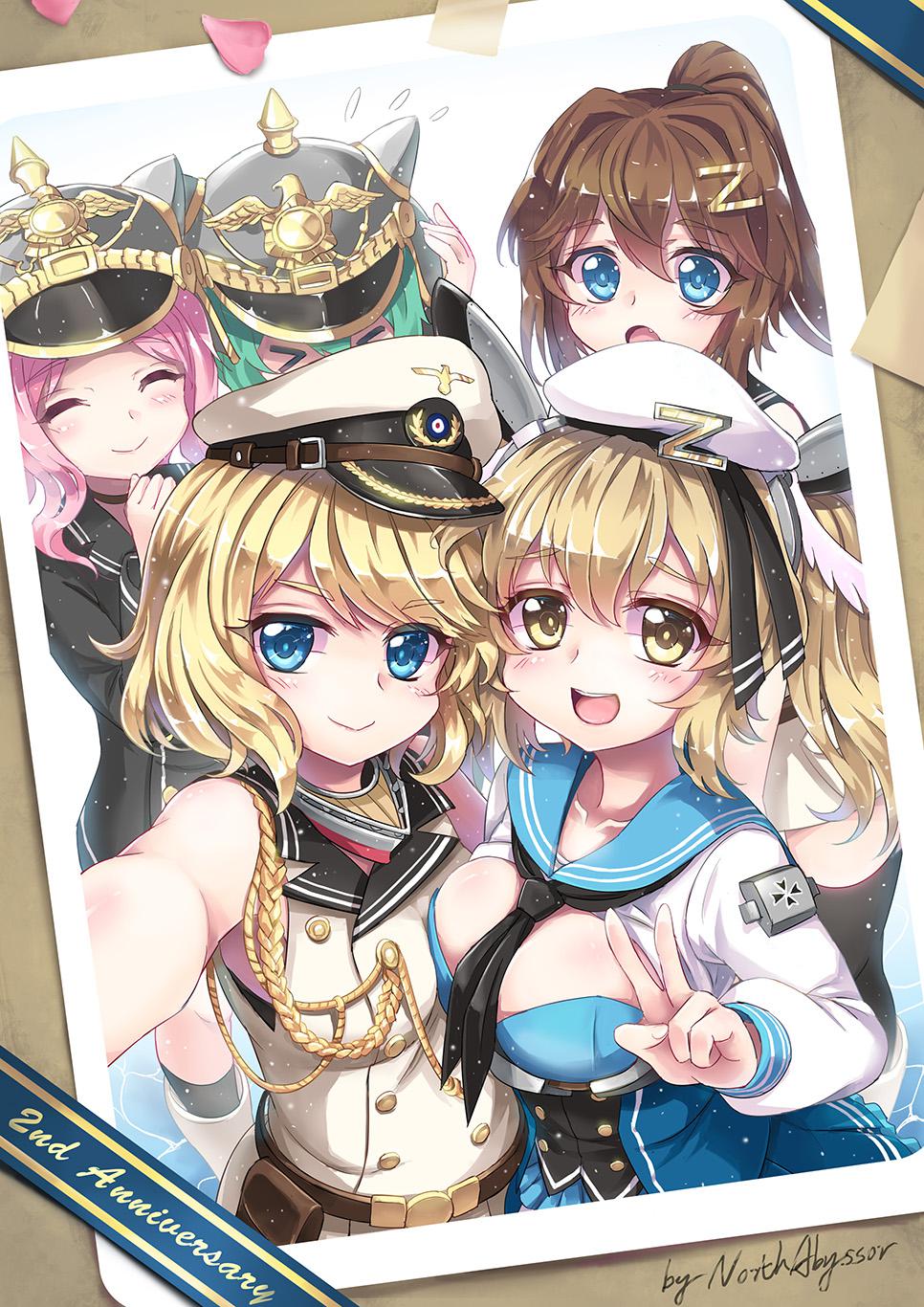Warship Girls R Anniversary插画图片壁纸