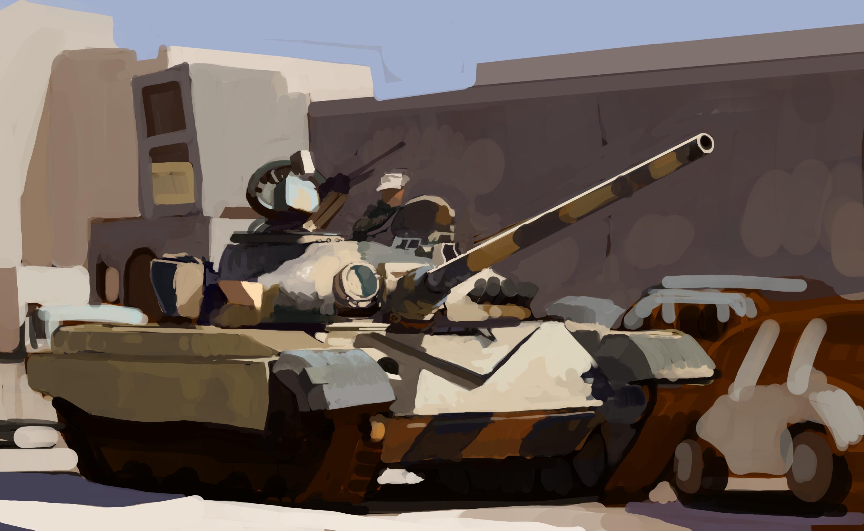 T-72号插画图片壁纸