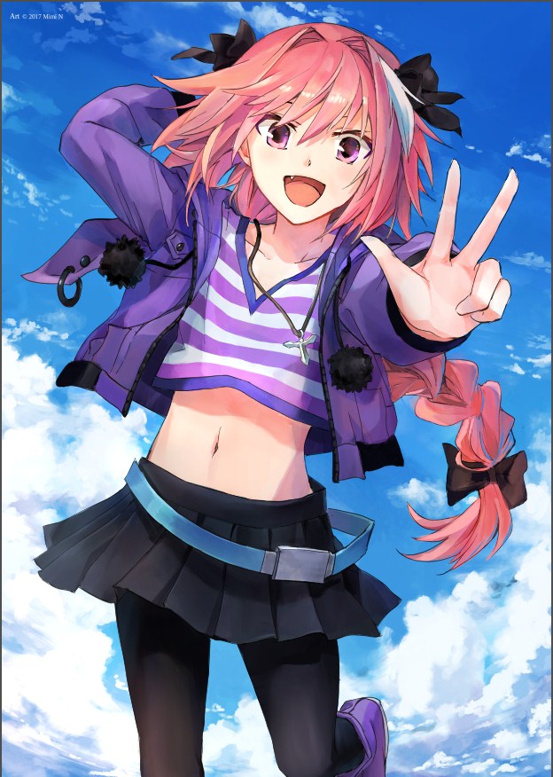 Astolfo插画图片壁纸