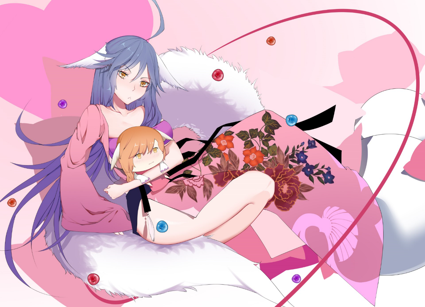 ლ(╹◡╹ლ)-女孩子狐妖小红娘