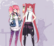 [LoL] 星光私服 Lux & Jinx~