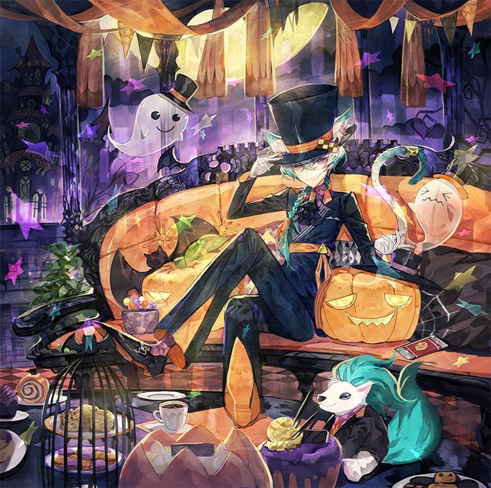 Happy Halloween插画图片壁纸