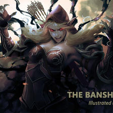 The Banshee Queen插画图片壁纸