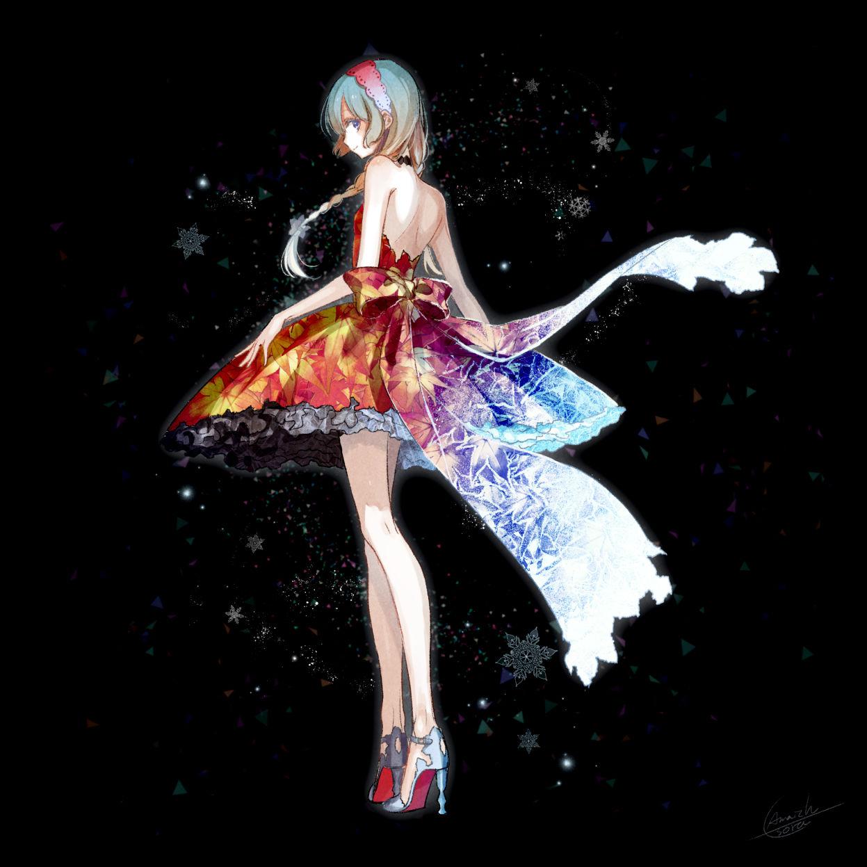 冬天的访问礼服