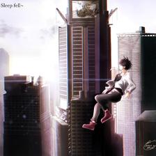 『sleep fall』插画图片壁纸