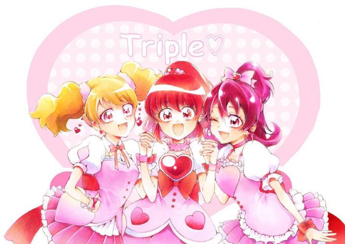 triple♡插画图片壁纸