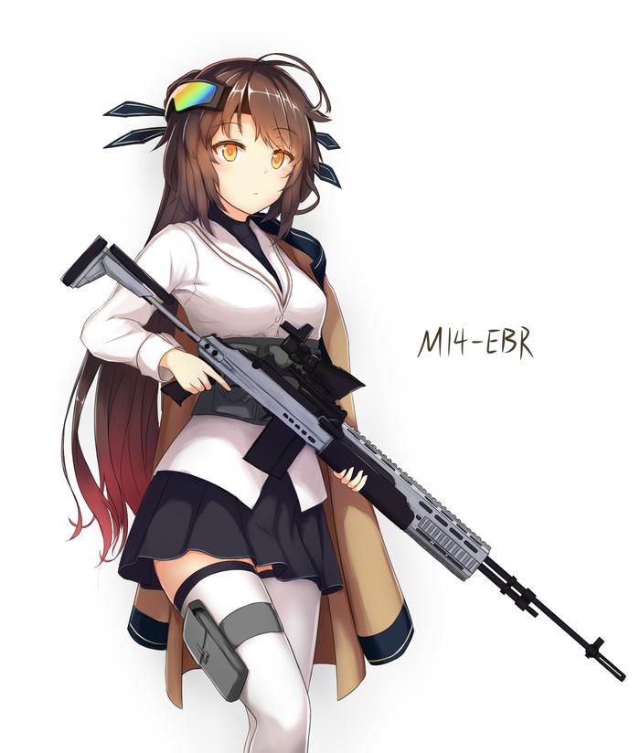 M14EBR插画图片壁纸