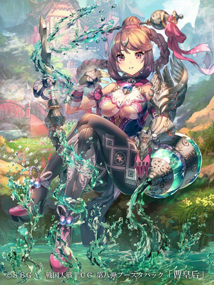 【戦国大戦TCG】曹皇后插画图片壁纸