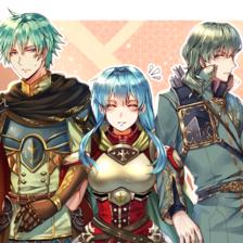 Ephraim Eirika & Innes插画图片壁纸