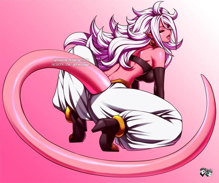 MAJIN ANDROID 21 Non-Template插画图片壁纸