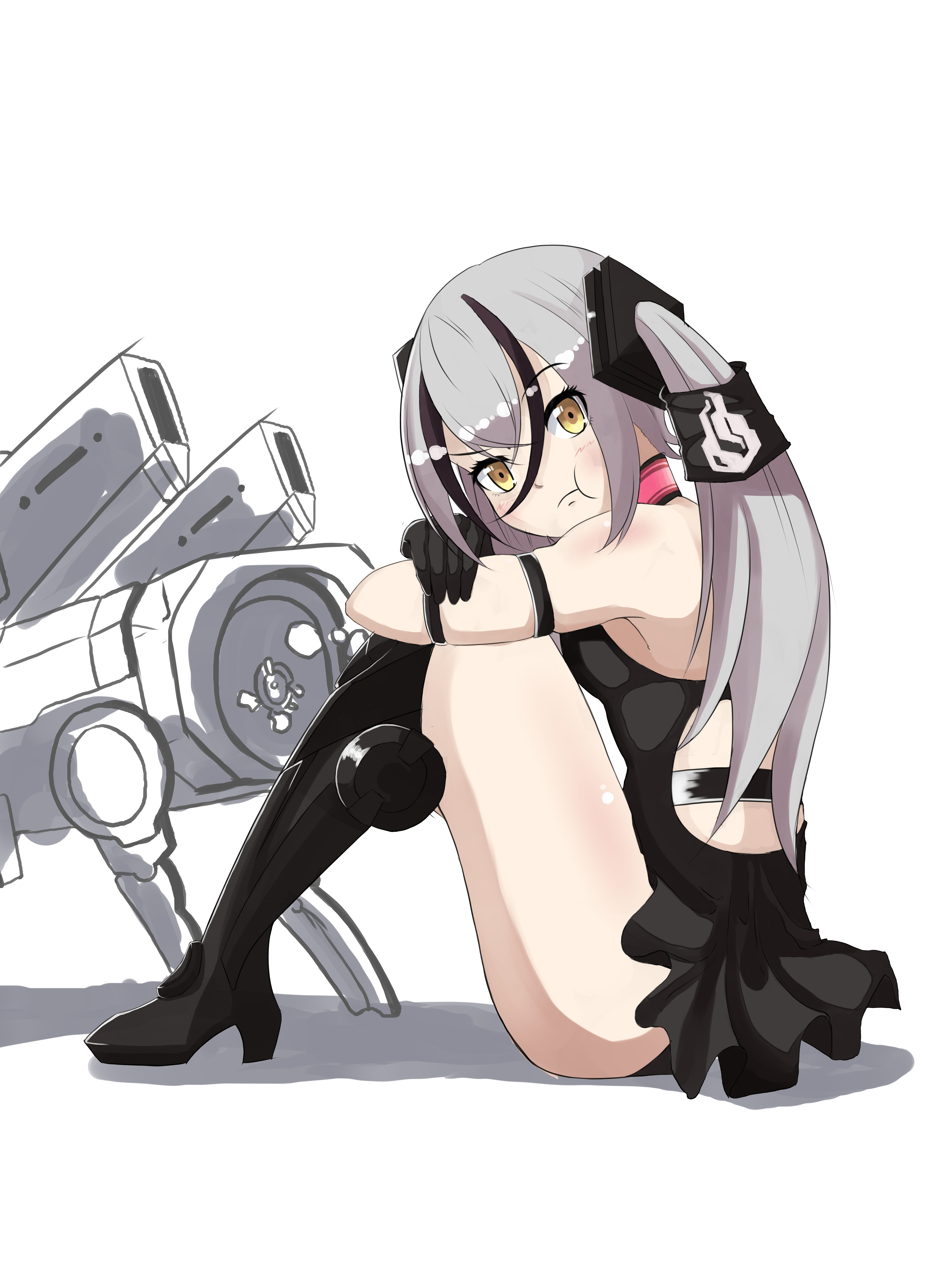 无限制鐵血工造驱逐舰鐵血clip Studio Paintデストロ 触站
