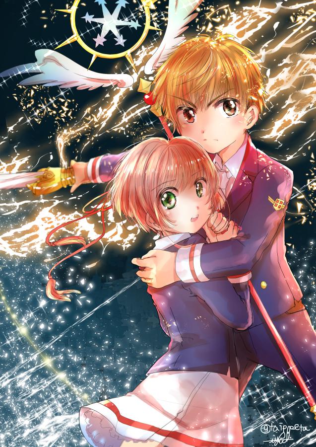 小狼和小樱clamp魔卡少女樱