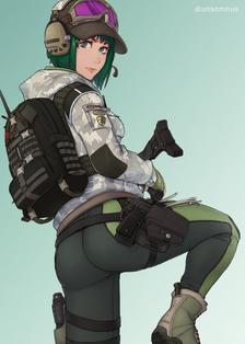 Ela - Rainbow Six Siege插画图片壁纸