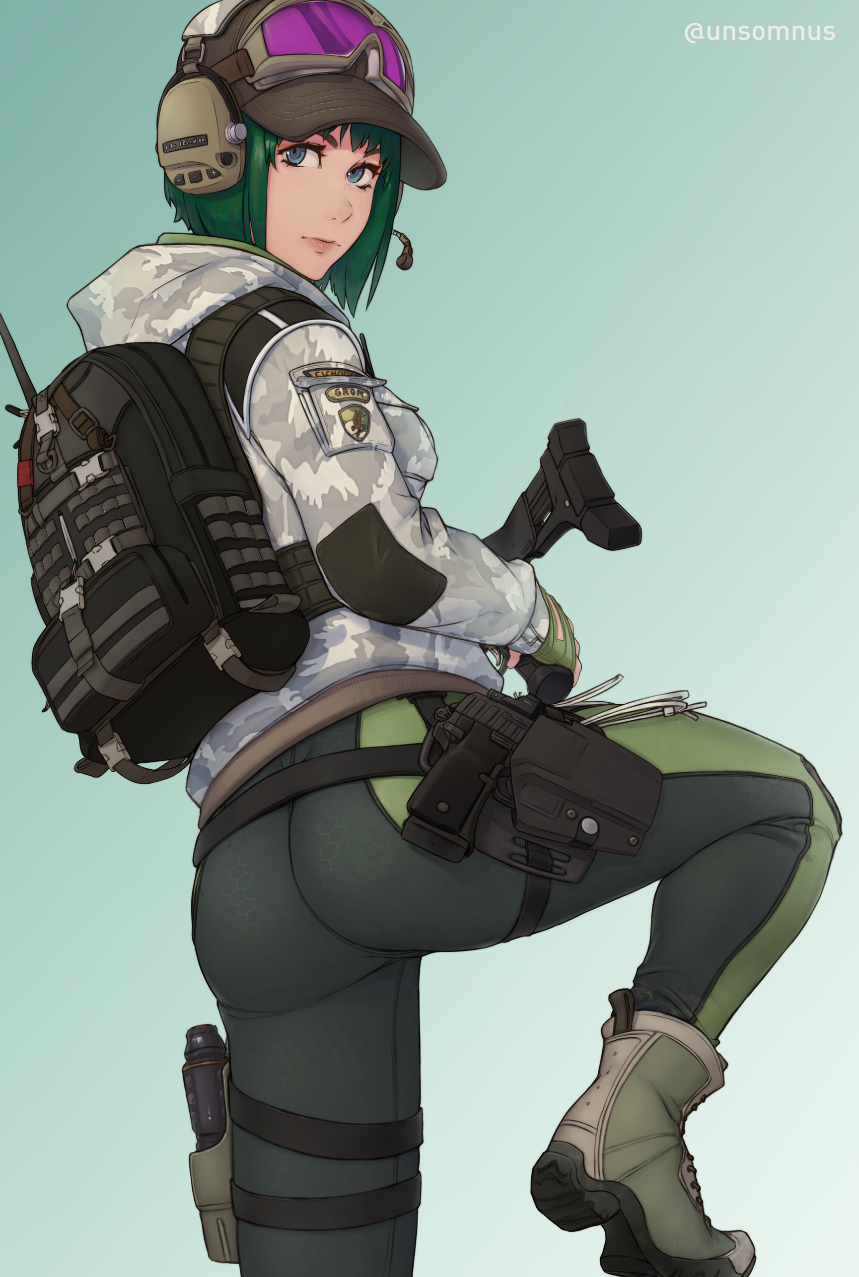 Ela - Rainbow Six Siege插画图片壁纸