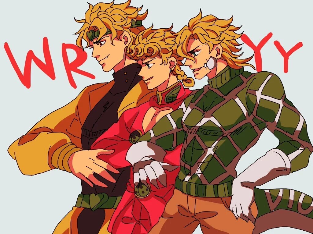WRYYY！-JOJO的奇妙冒险迪奥