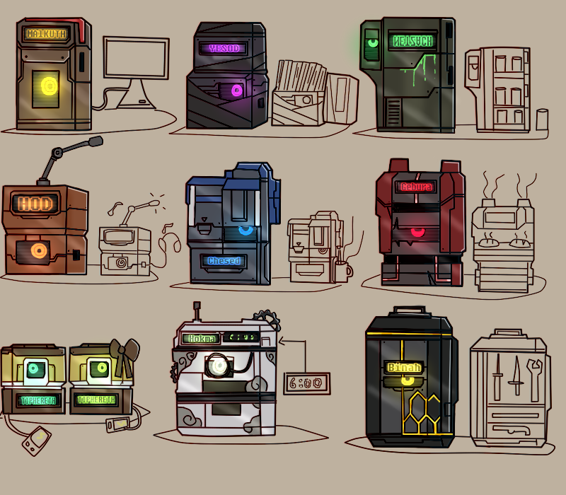 原创脑叶周边～【第七弹】插画图片壁纸