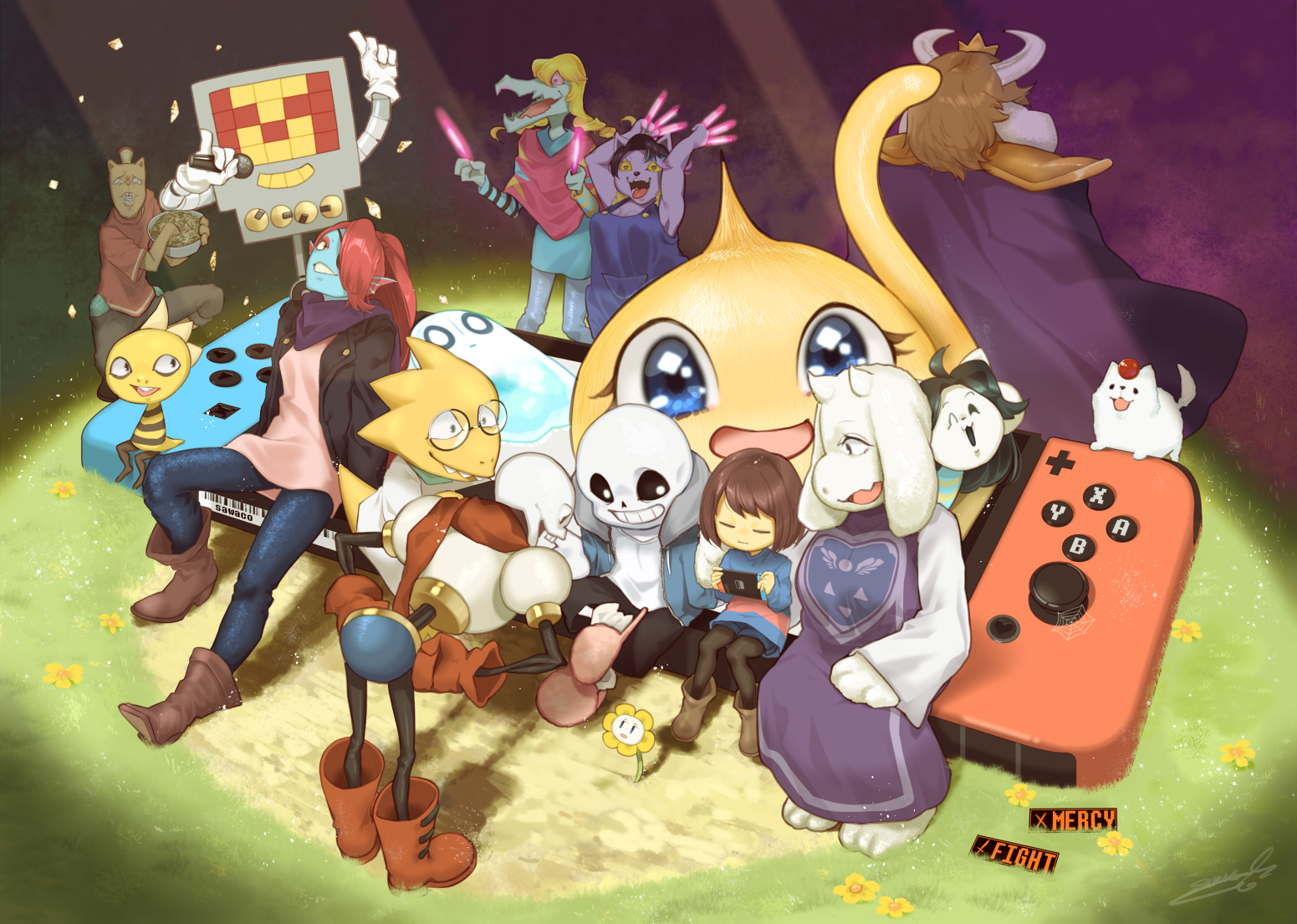 乌发undyneundertale方图