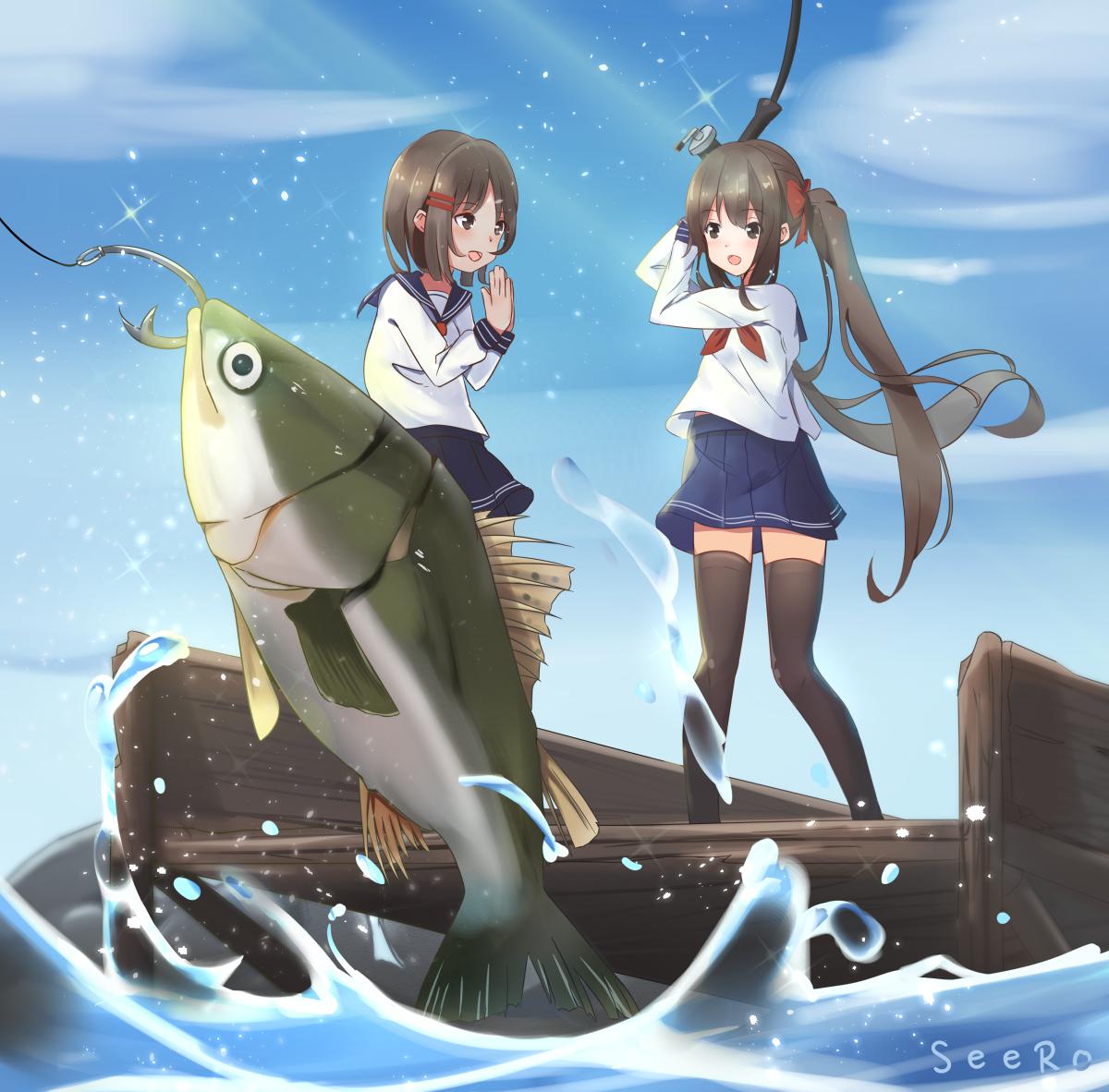 钓鱼
