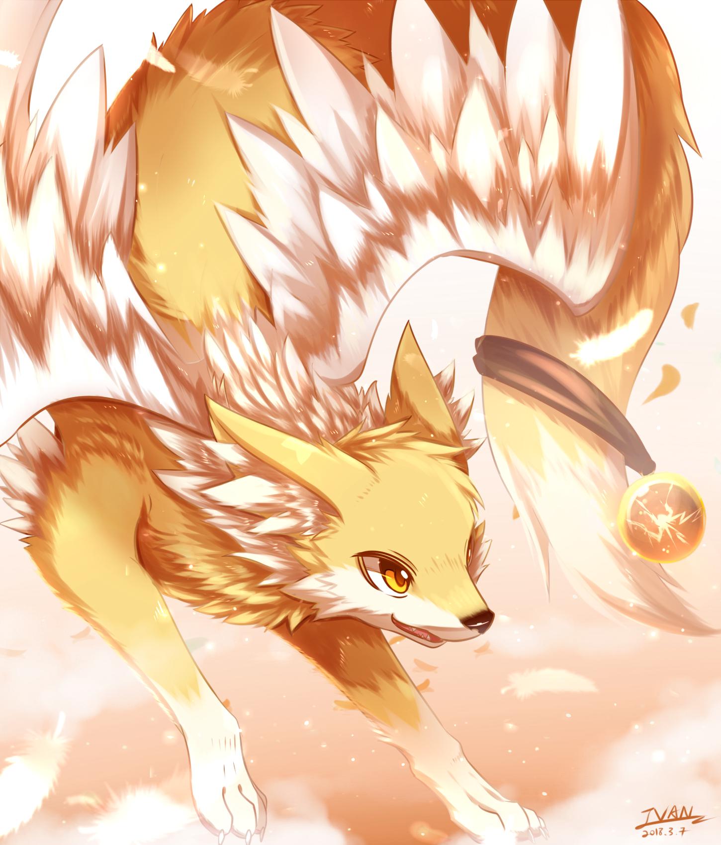 幻狐5异丘兽人竖图