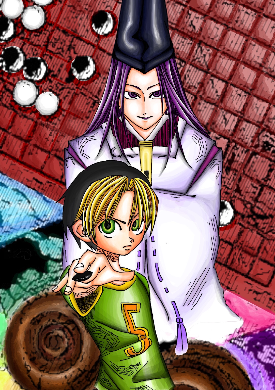 ヒカルの碁-囲碁乱涂写