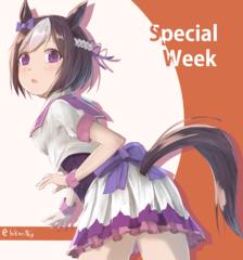 Special Week~插画图片壁纸