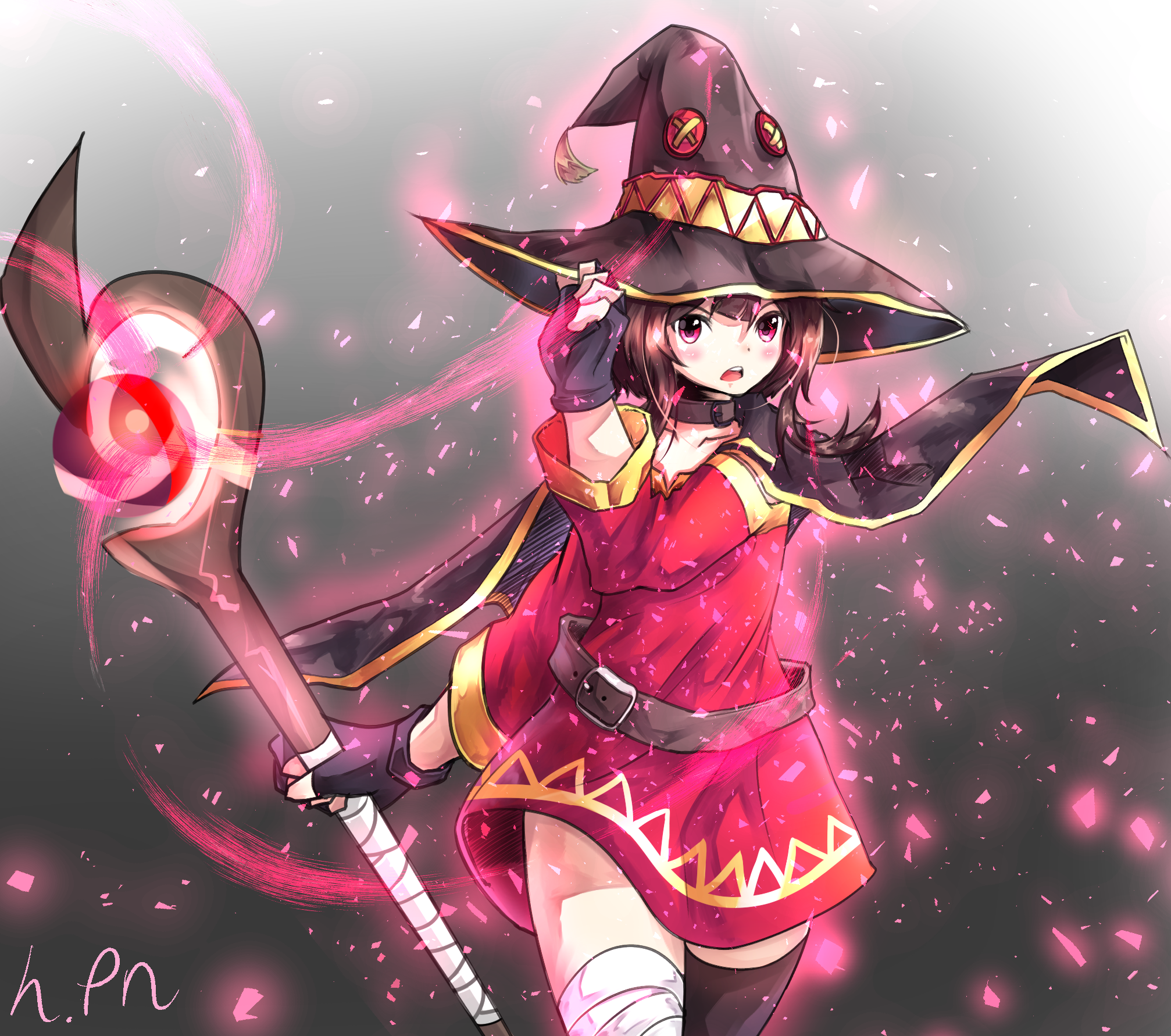 [KONOSUBA] megumin-1插画图片壁纸