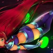 Starfire (Teen Titans)插画图片壁纸