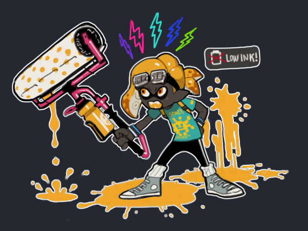 splatoon2插画图片壁纸