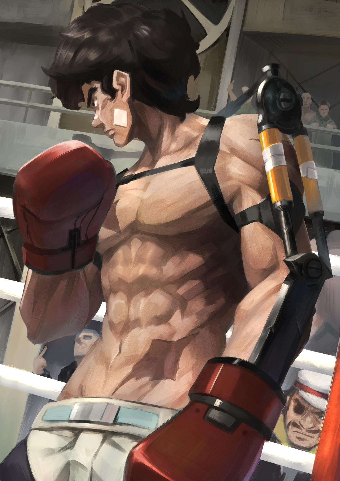 Megalo box插画图片壁纸