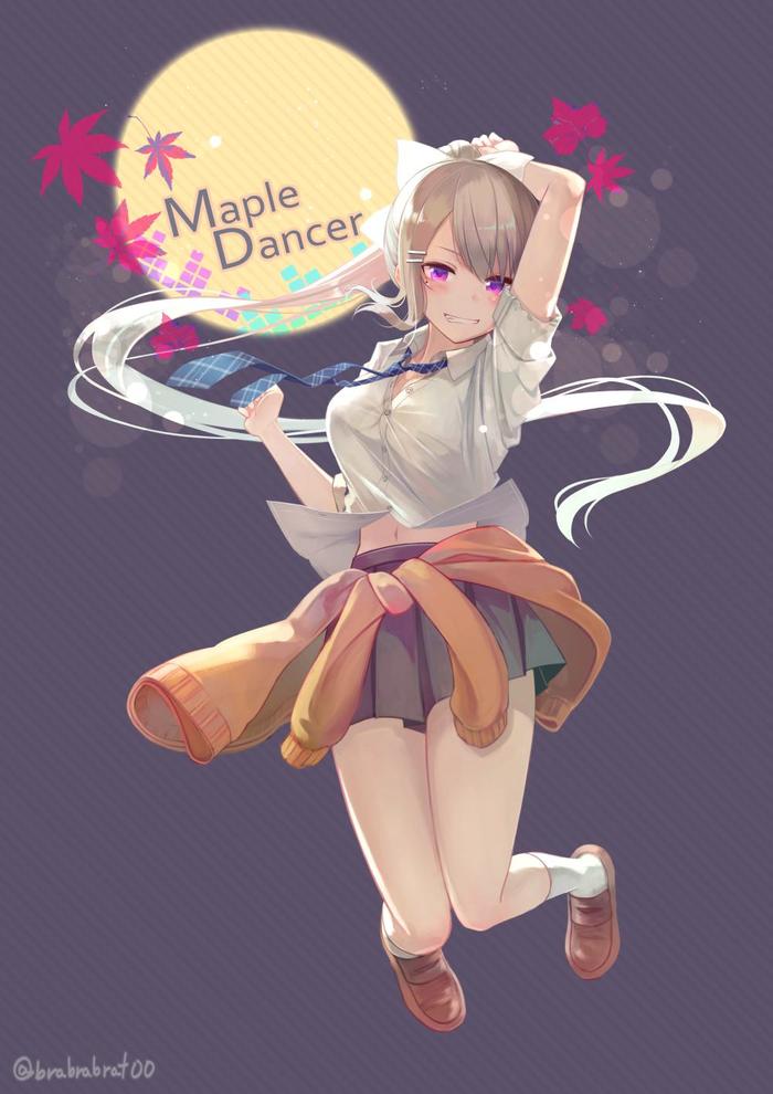 Maple Dancer插画图片壁纸