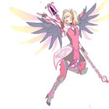 pink mercy！插画图片壁纸