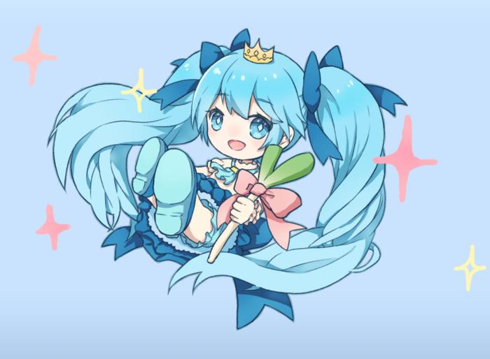 miku✿插画图片壁纸