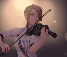 李妃-小提琴-同人女孩子