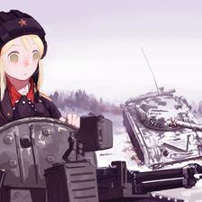 T-64B插画图片壁纸