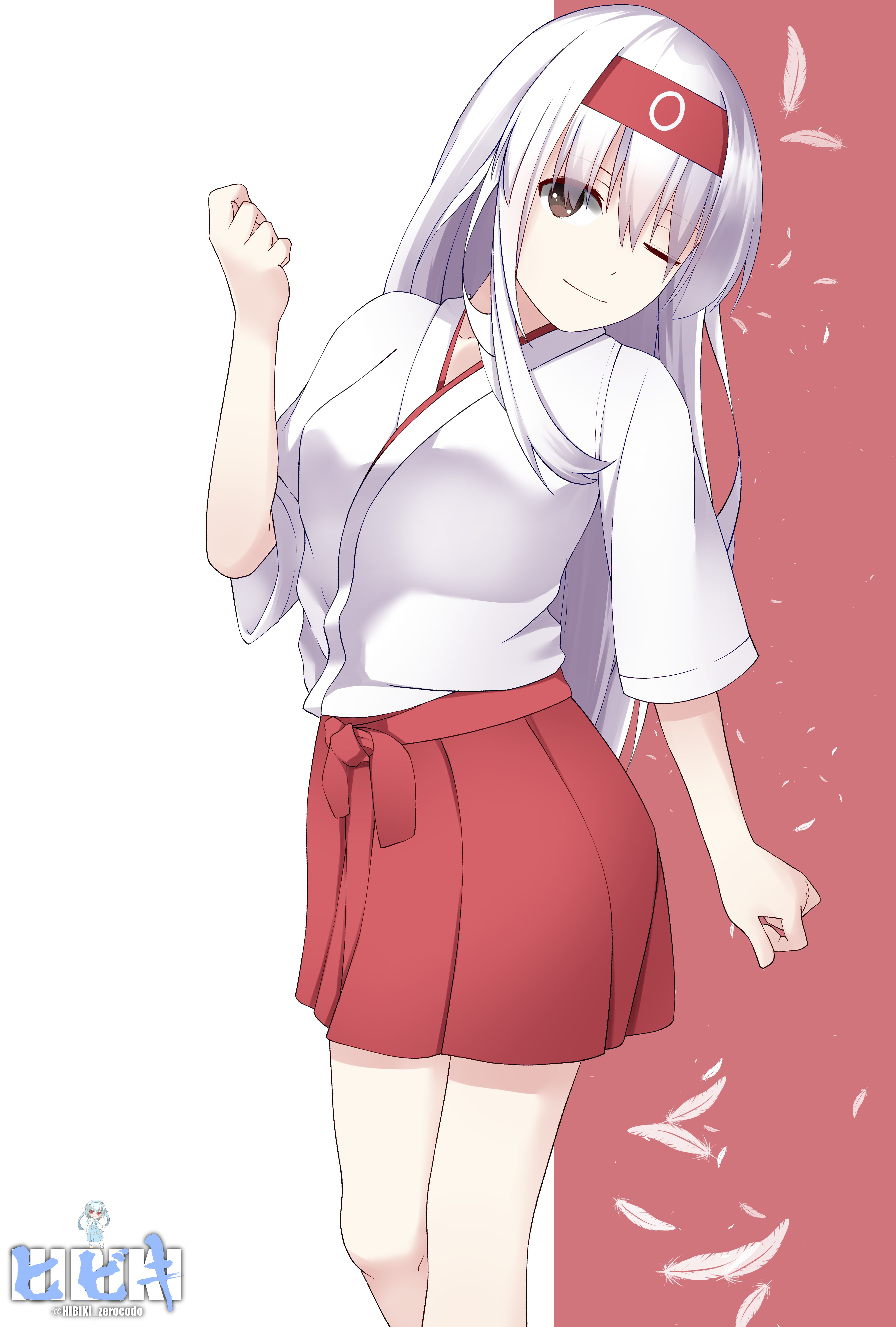 仙鹤休息-翔鹤 舰队collection私服舰娘