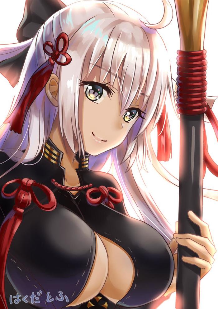 【FGO】冲田奥塔(魔神saber)插画图片壁纸