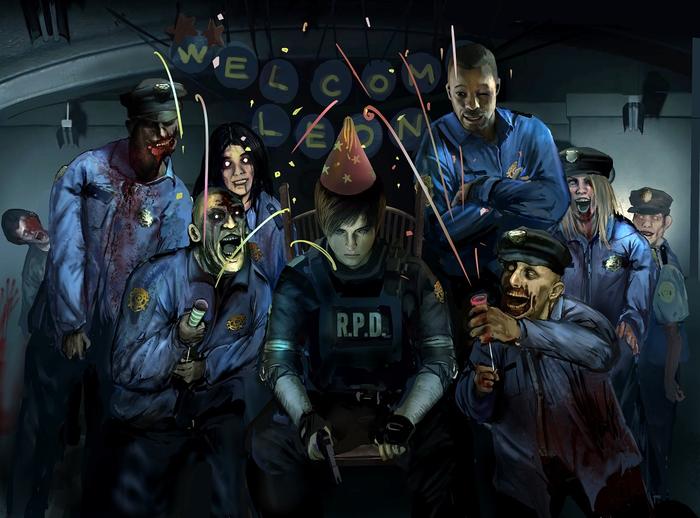 Resident Evil 2 remake✨ 插画图片壁纸