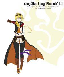 Yang Xiao Long 'Phoenix' Outfit插画图片壁纸