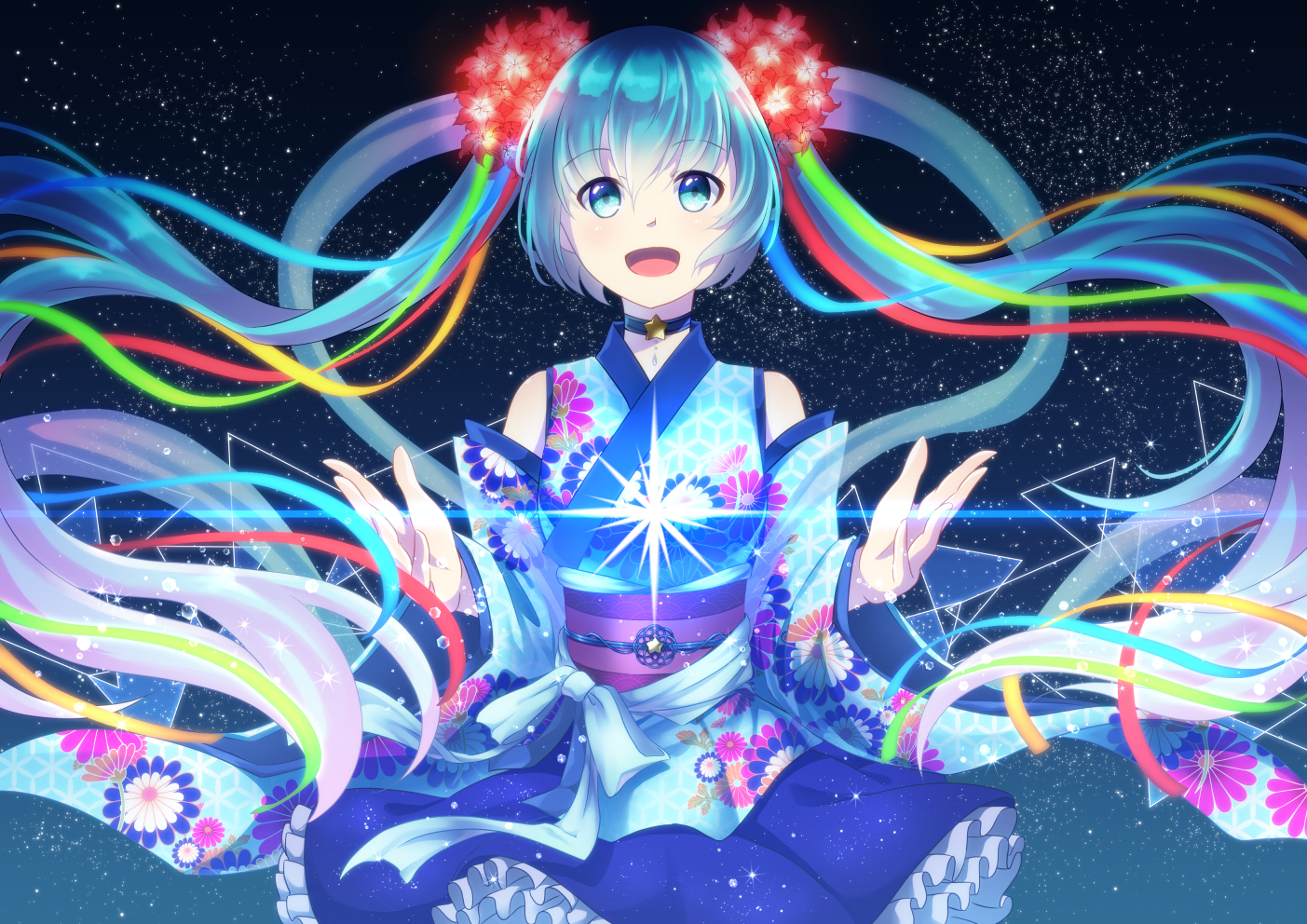 七夕vocaloid初音未来