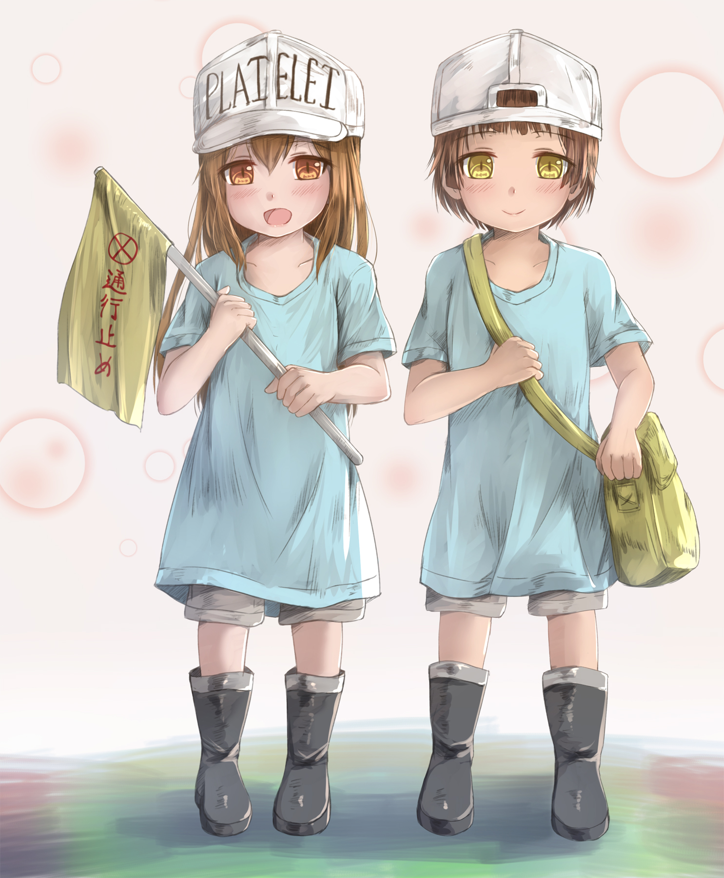Platelets at work~