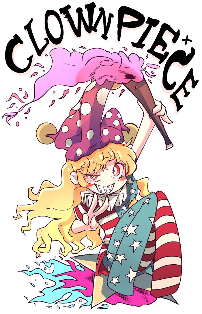 Clownpiece插画图片壁纸