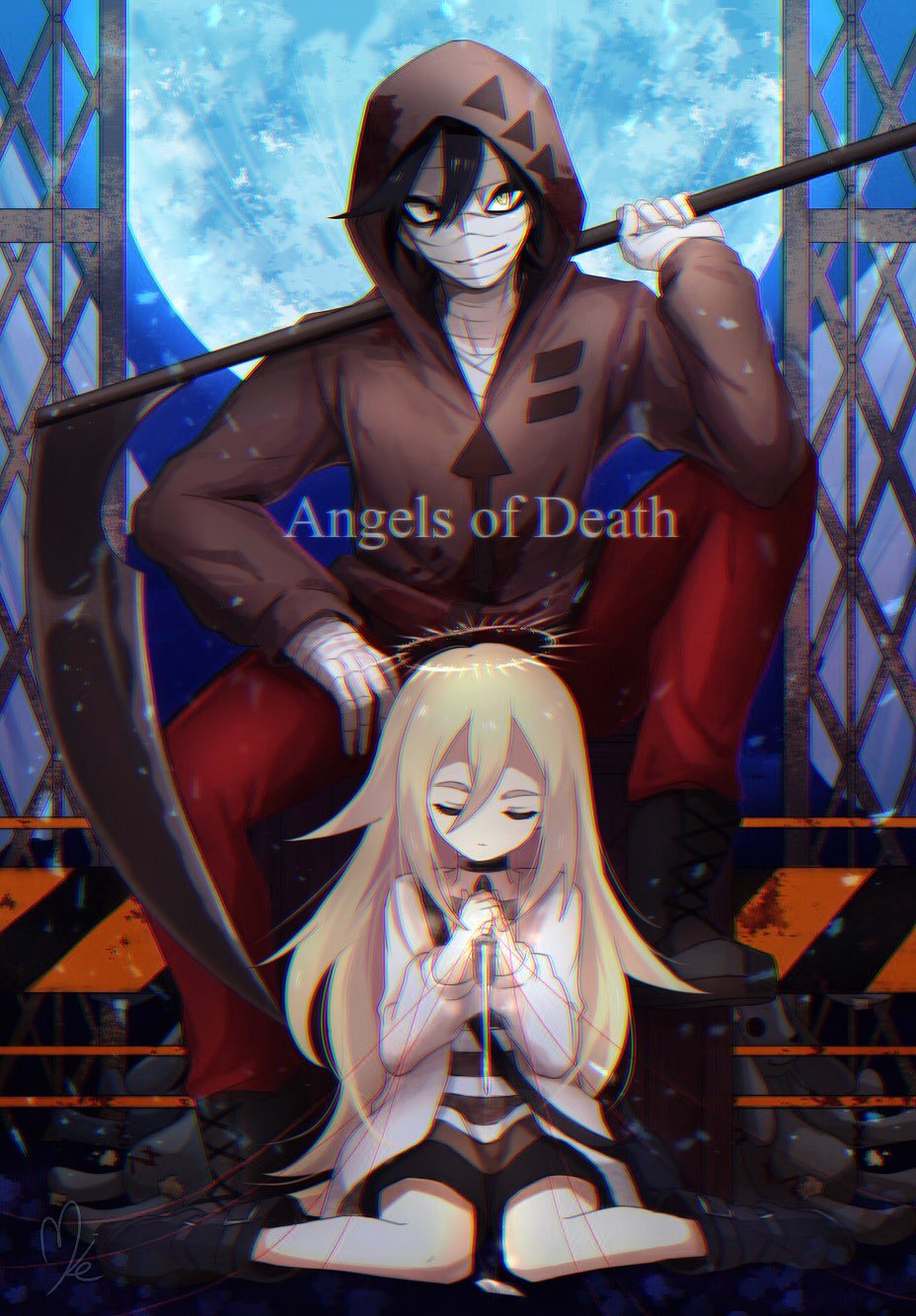 Angeles of Death插画图片壁纸