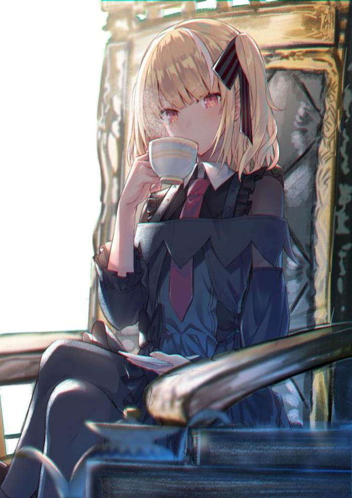 tea break插画图片壁纸