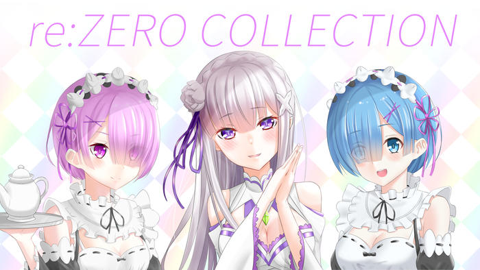 re:zero collection插画图片壁纸