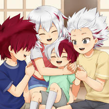 Todoroki Siblings插画图片壁纸