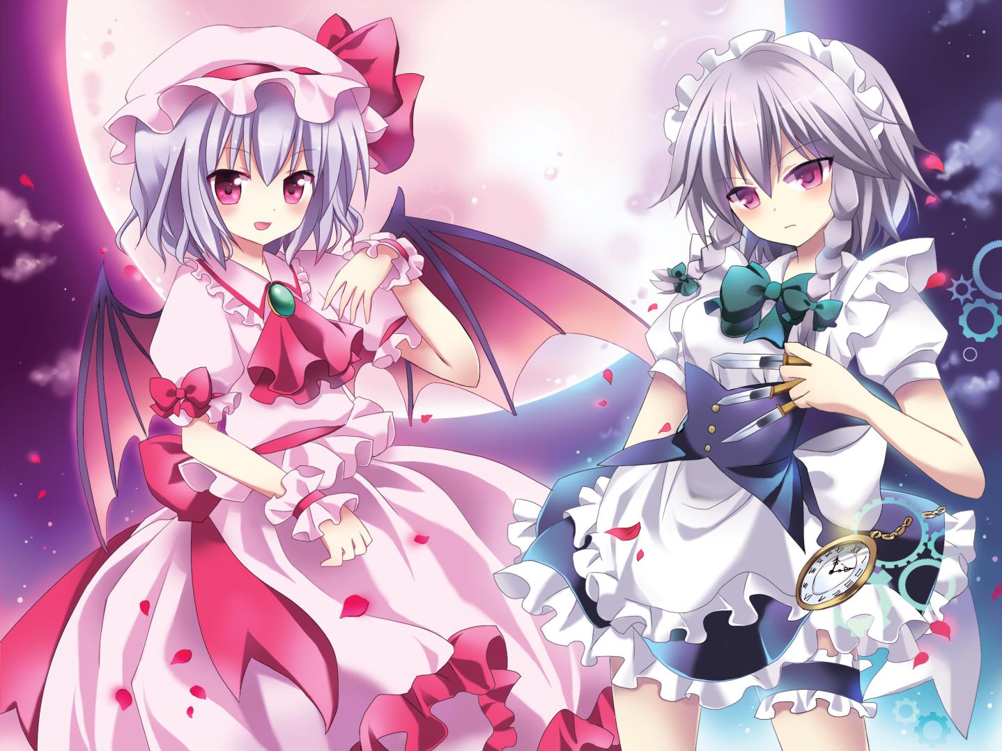 p站画师作品雷米利亚和咲夜