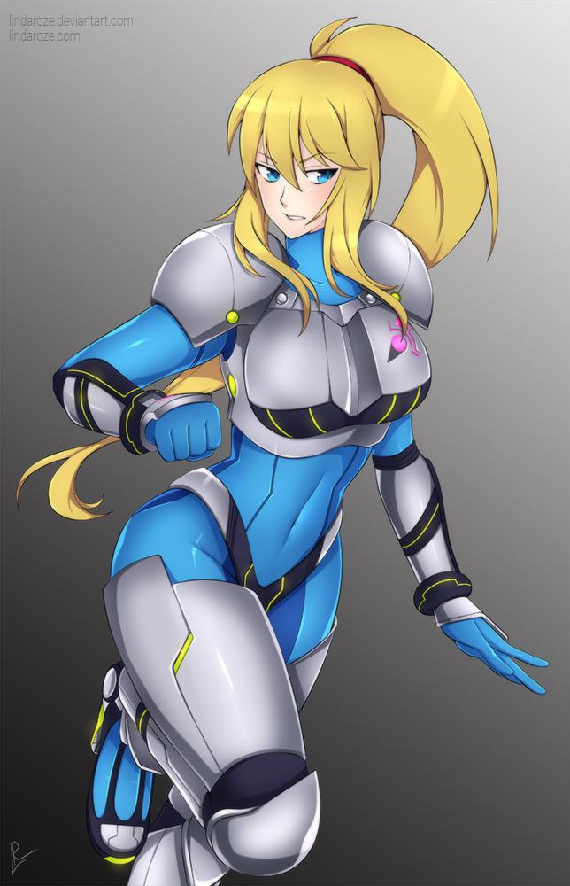 Neo Zero Suit Samus插画图片壁纸