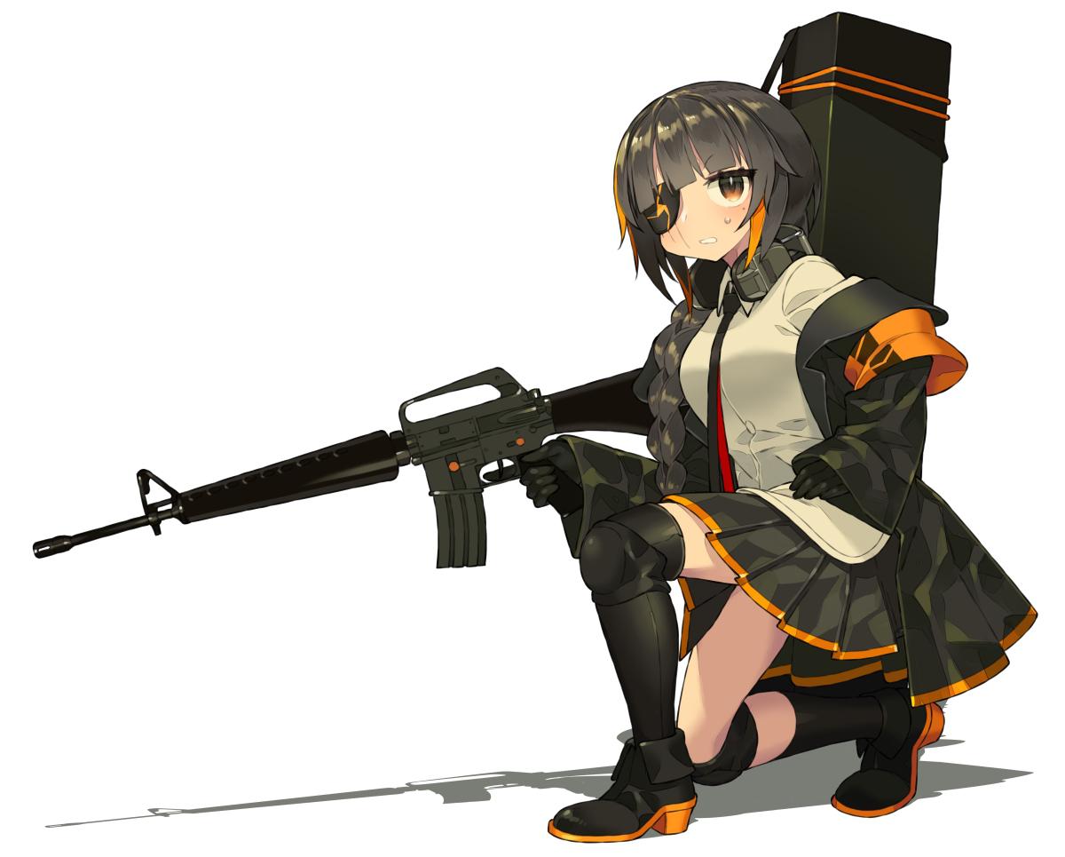 M16A1-M16A1（少女前线）雷巡の構え