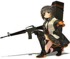 M16A1-M16A1（少女前线）雷巡の構え