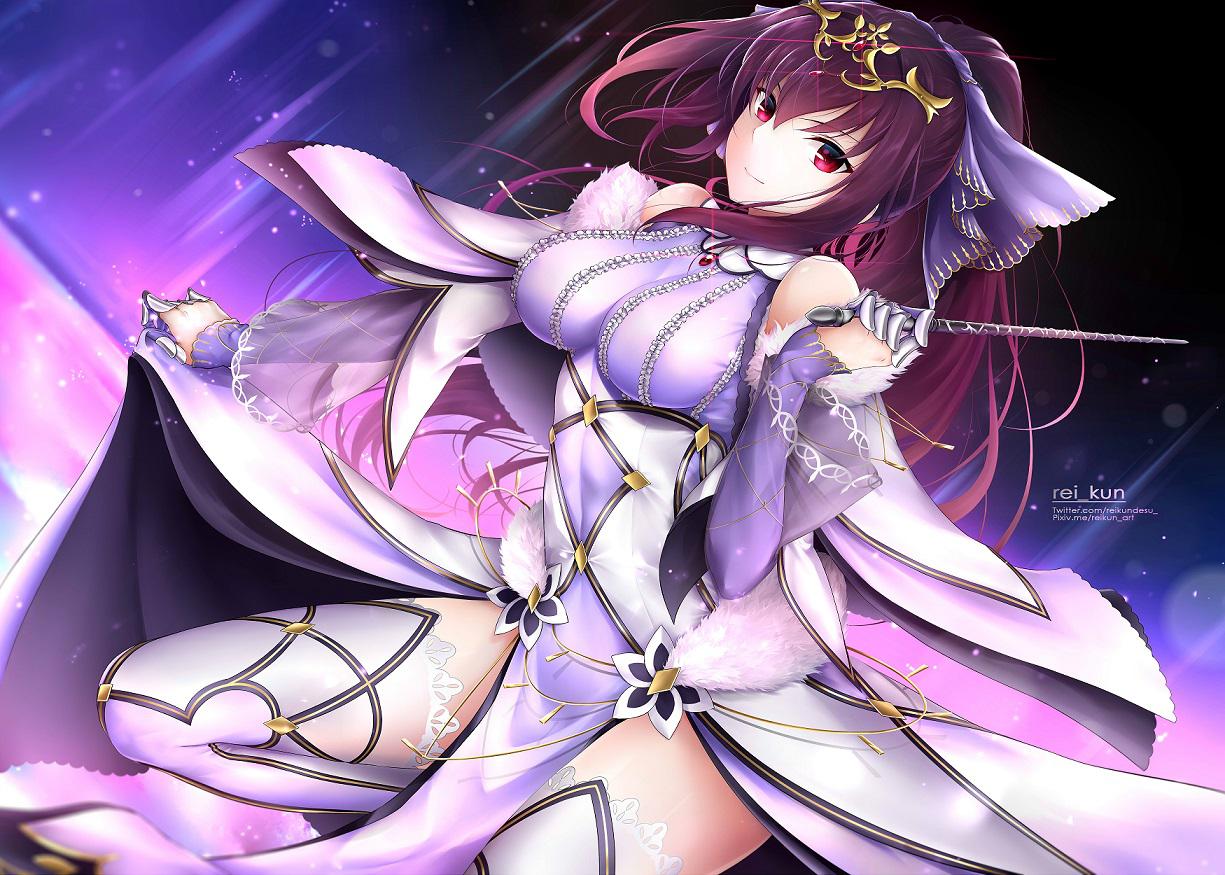 Scathach-sama [Caster]插画图片壁纸